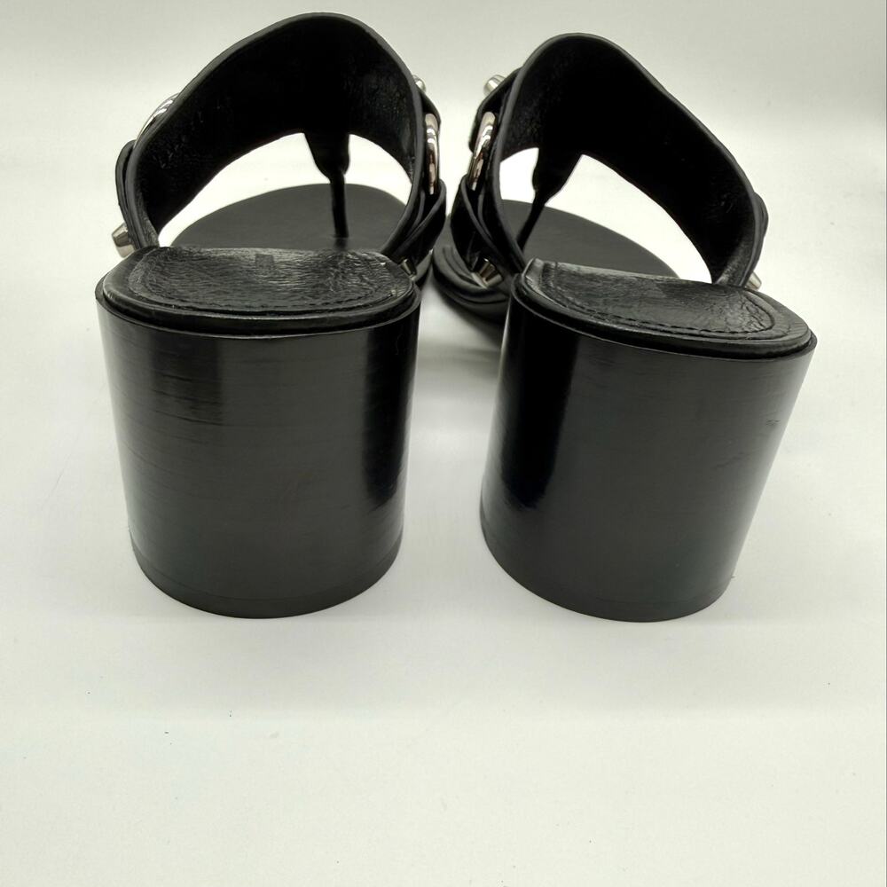 Balenciaga Women’s City Thong Sandals Black Size US 10C/IT 40C - Picture 10 of 16